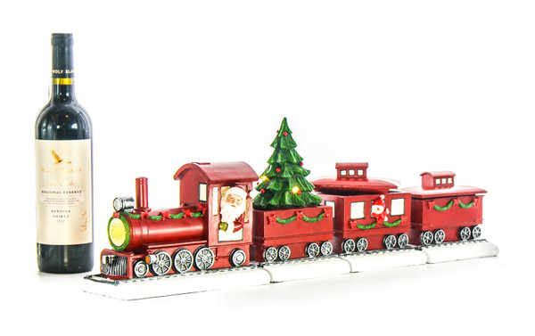 Christmas train figurine