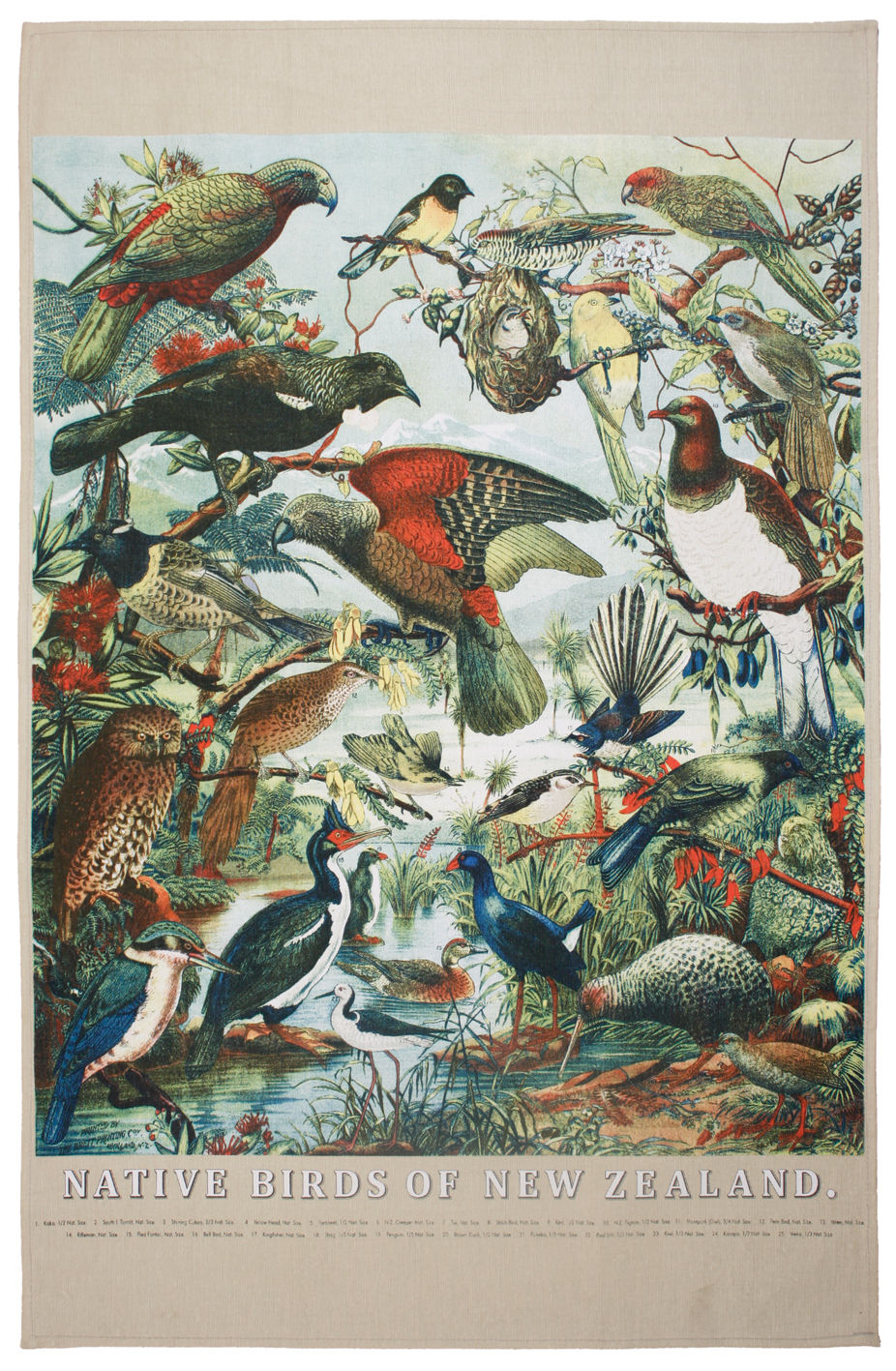 Kiwiana Souvenir Gift Tea Towels