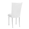 Chameleon White Suede Chair