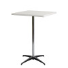 White Square Pod Table