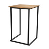 Cube Black High Bar Table