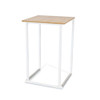 Cube White High Bar Table