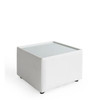 Alaska Square Coffee Table - White