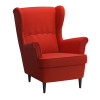 Wingback Armchair Red