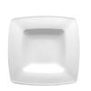 White Square Dinner Plate 25cm (Pack size 10) - Deep