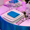 White Square Dinner Plate 25cm (Pack size 10) - Deep