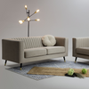 Capri 2 Seater Sofa Mink