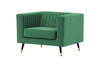 Capri Armchair Dark Green