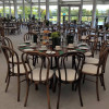Walnut Round Dining tabletop 6ft