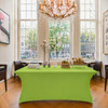 Spandex for 6ft Trestle Table Apple Green