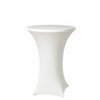 Spandex Ivory Pod Table Cover