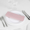 Signature Linen Napkin Blush Pink 20in x 20in