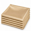 Linen Napkin Satin Gold 20in x 20in