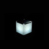 Cube Illuminated with Silver Top