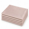 Silk Taffeta Napkin Pale Pink 20in x 20in