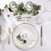 Gold Rim Dinner Plate 30cm (Pack Size 10)