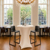 Spandex Champagne Pod Table Cover