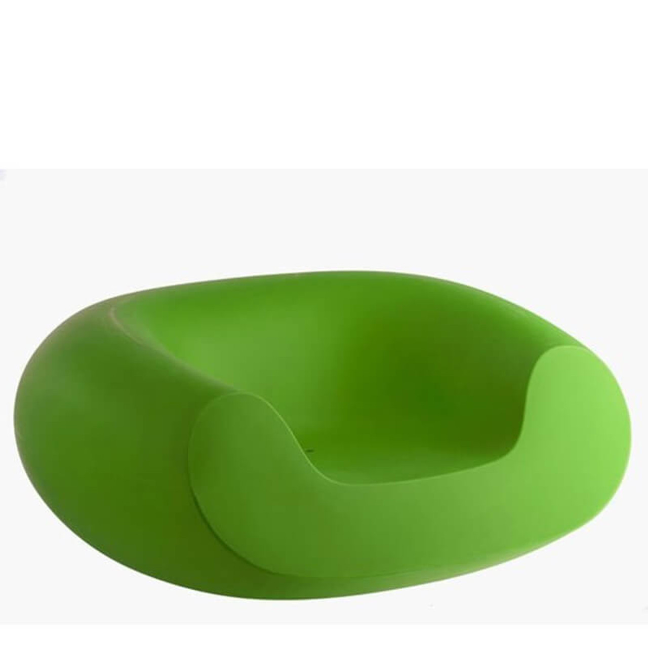 chubby armchair green