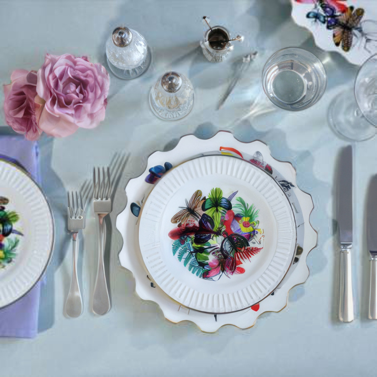 Christian Lacroix Caribe patterned crockery