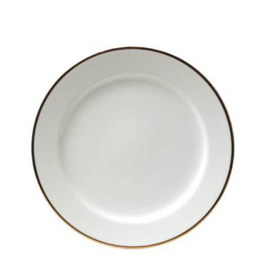 Churchill Gold Rim Dinner Plate 25cm Event Hire Dublin CaterHire