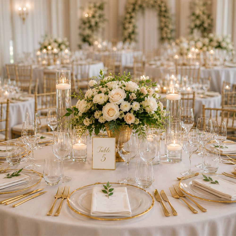Tableware wedding package