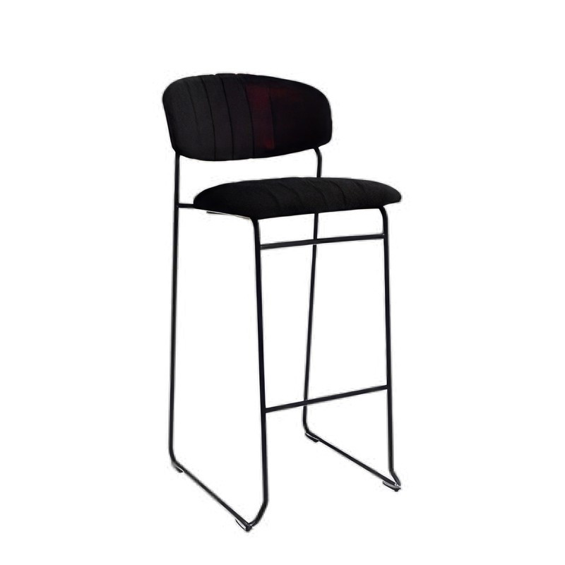 Teddy Black bar stool for hire