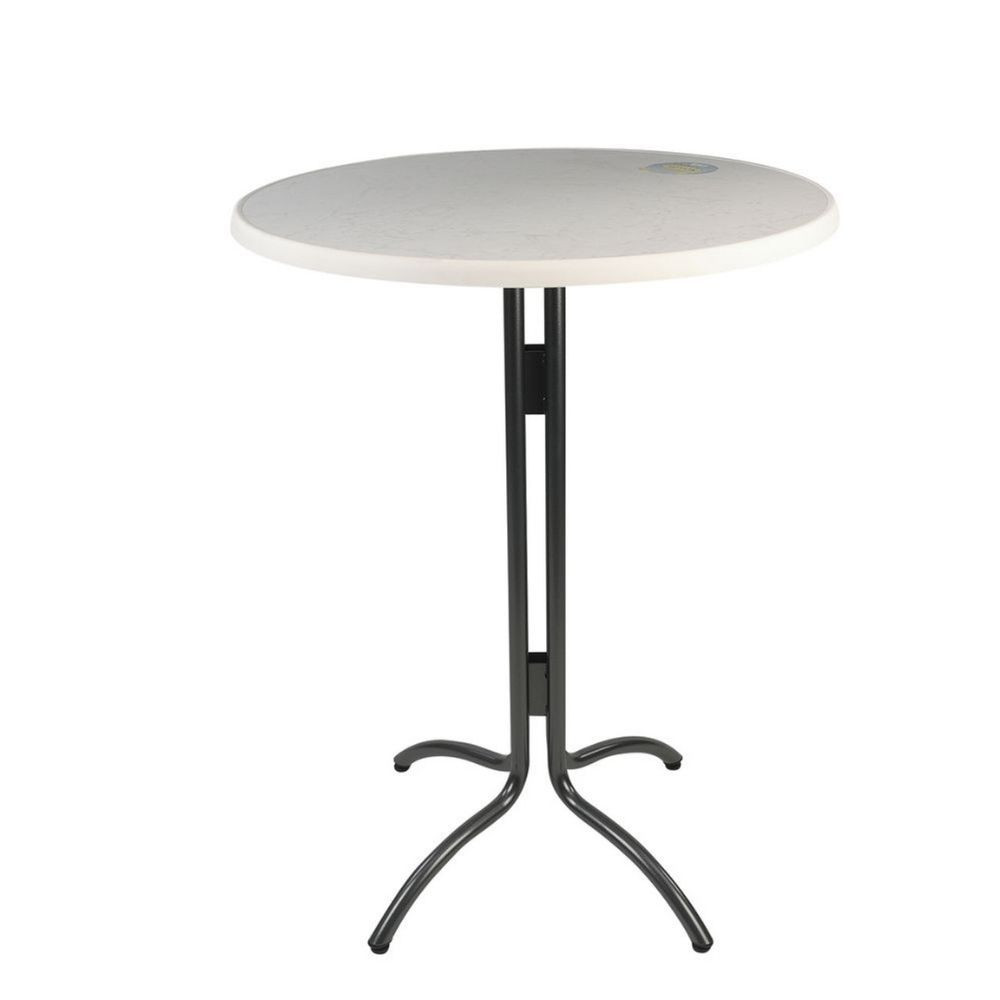 Caterhire Kitchen Dining High Bar Table with Round Top Event