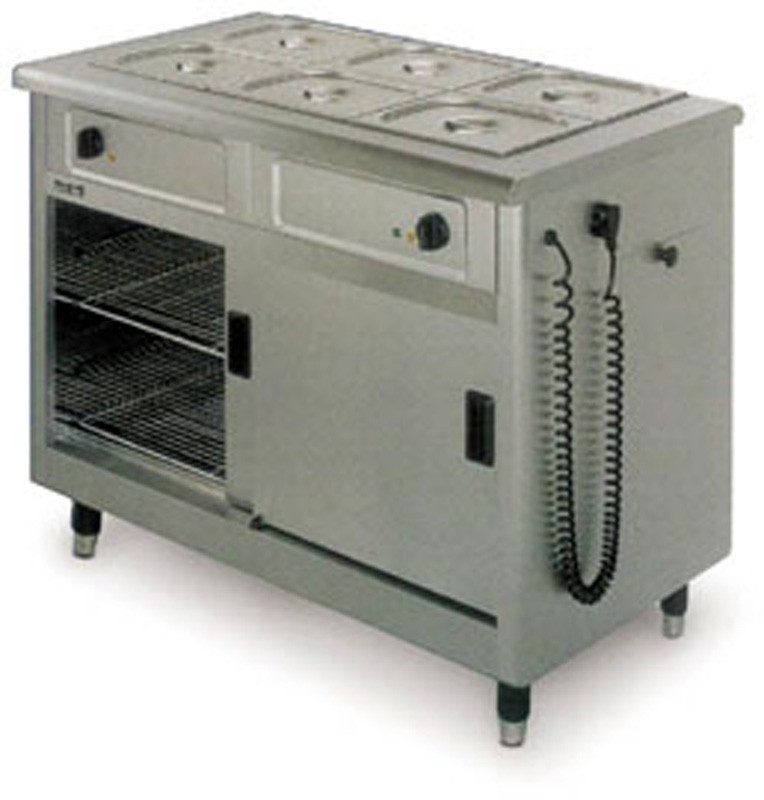 Stainless Steel Bain Marie With Plate Warmer, 6 Pans At Best Price In Coimbatore - Foto 2