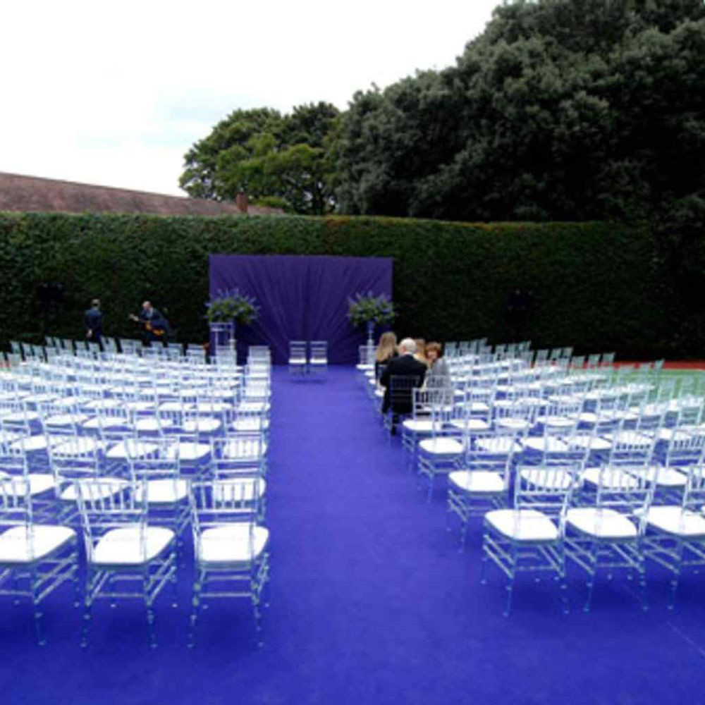 Chiavari Collection Chiavari Chair Crystal with White Pad Event