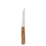 Steak Knife with Wooden Handle (Case Size 1)