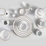 Gold Rim Salt & Pepper Set 9cm(Pack Size 1) 2