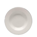 Silver Rim Soup Plate 23cm (Pack Size 10)