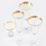 Victoria Gold Rim White Wine Glass 7oz (Case Size 16)