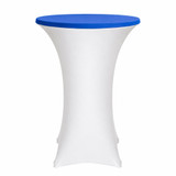 Spandex Pod Table Topper Blue