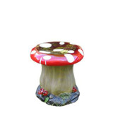 Toadstool Red and White