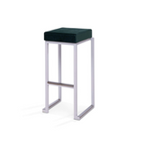 Cube White Bar Stool