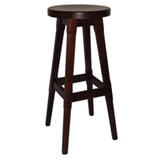 Traditional Wooden Bar Stool