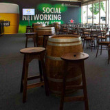 Traditional Wooden Bar Stool