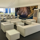 Alaska Square Coffee Table - White