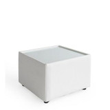 Alaska Square Coffee Table - White