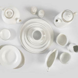Silver Rim Dinner Plate 30cm (Pack Size 10)