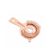 Cocktail Strainer Short Handle 2 Prong Copper