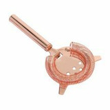 Cocktail Strainer Long Handle 2 Prong Copper