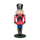 Nutcracker Soldier with White Moustache