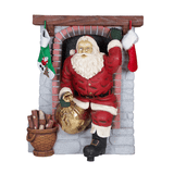 Santa Coming Out Of The Fireplace