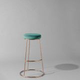 Alice Bar Stool Rose Gold