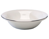 Silver Rim Dessert Bowl 8oz (Pack Size 10)