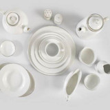 Silver Rim Sugar Bowl 24cl (Pack Size 1) 2