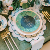 Wedgwood Jasper Conran Peacock Green Starter Plate 9in 4