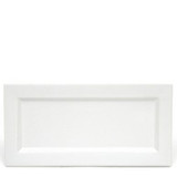 White Rectangular Flat Plate 36cm x 16cm (Pack Size 1)